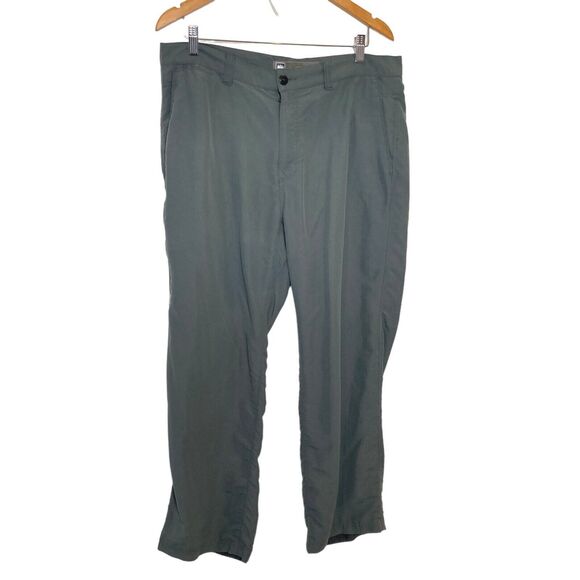 REI Co-Op Mens Adventure Pants Style# 877597 30" UPF Nylon Size 36x30 Grey - Picture 1 of 13